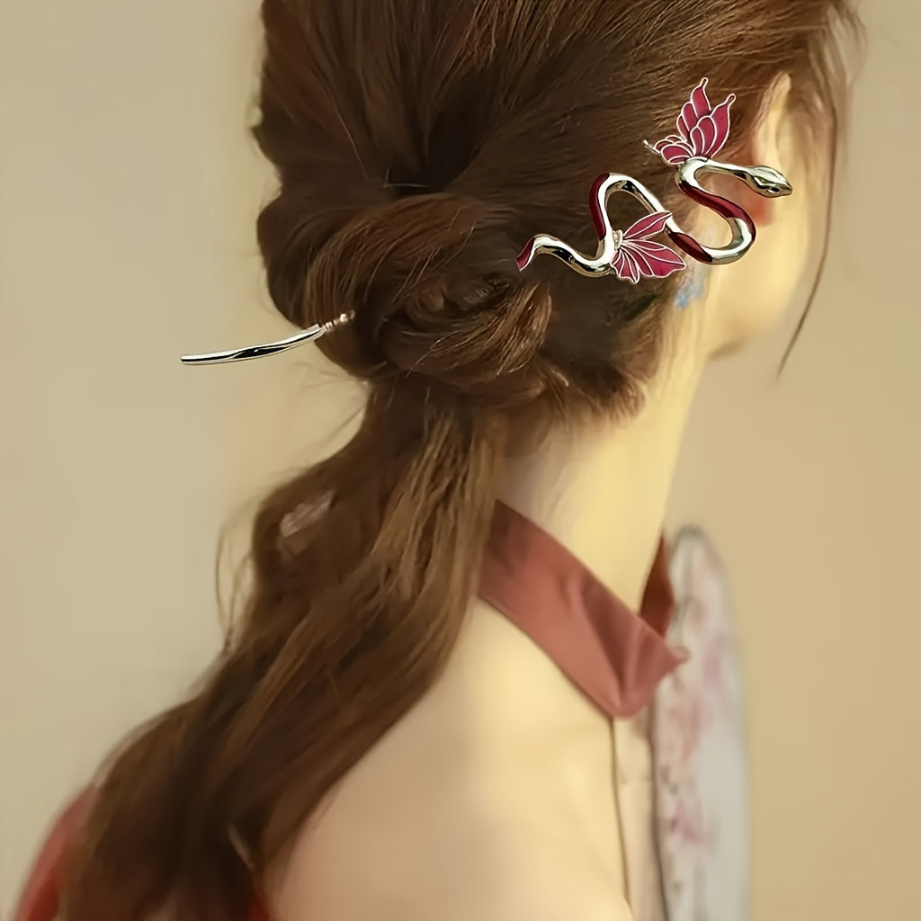 5pcs Set of Exquisite Floral Metal Hairpins for Women, Stylish and Secure Hair Accessories, Perfect for Daily Use, Parties, Festivals, Photoshoots – Ideal Gift Headwear, Festival Headwear, Party Hair Decor, Delicate Hair Ornaments, Stylish Hair Jewelry,