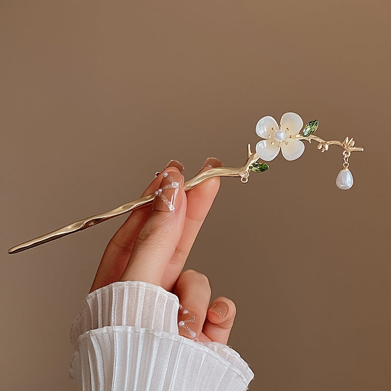 6pcs Elegant Hair Sticks for Women - Floral, Butterfly & Geometric Designs, Alloy Hairpins for Daily Use, Parties, Gifts, Photoshoots & Holidays, Cute Hair Accessories, Party Hair Accessories, Sophisticated Hairpin, Highquality Hairpin